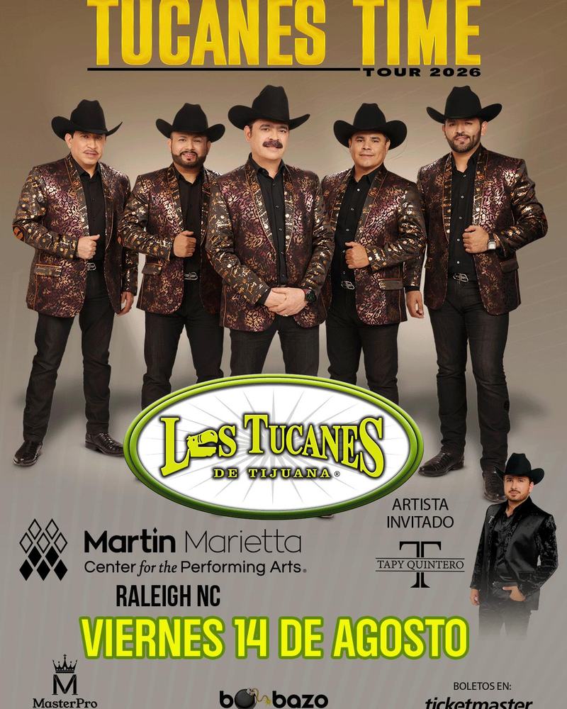 Los Tucanes De Tijuana — Raleigh
